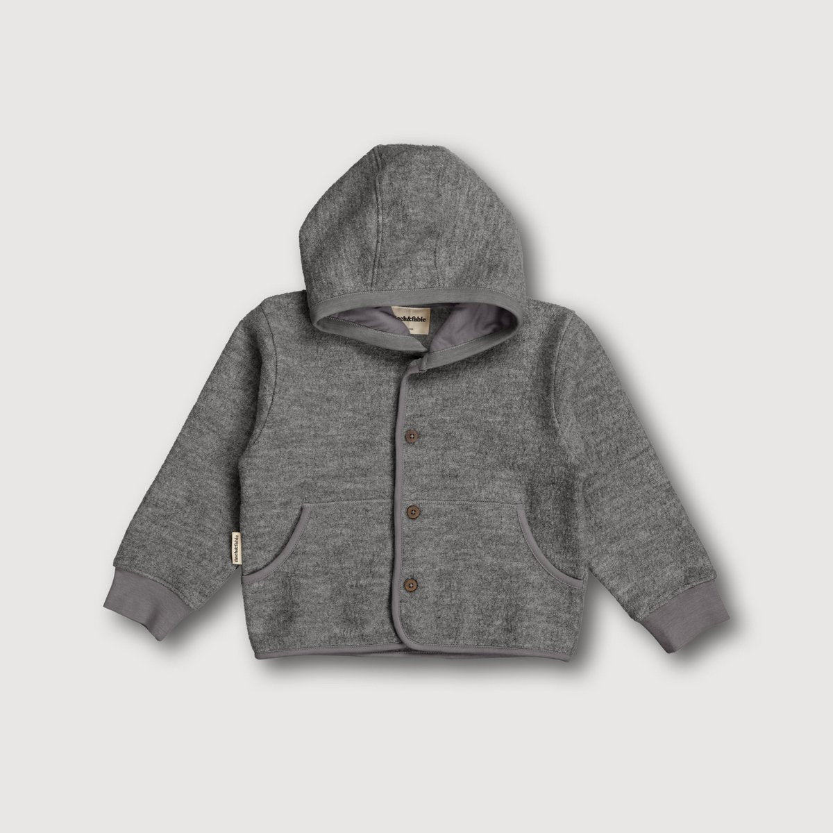 Wollen jack met capuchon - Storm