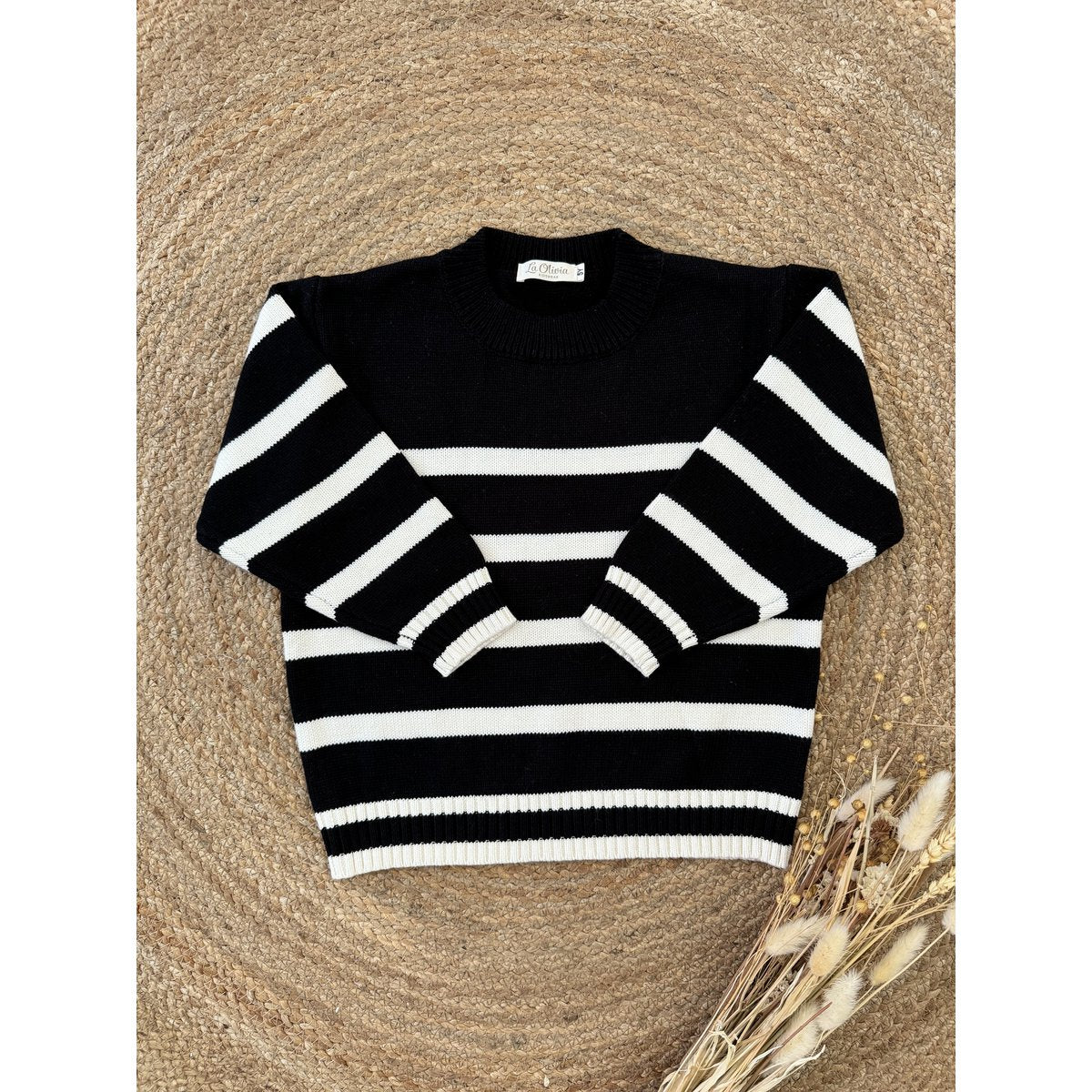 Riley gestreepte trui (unisex) 