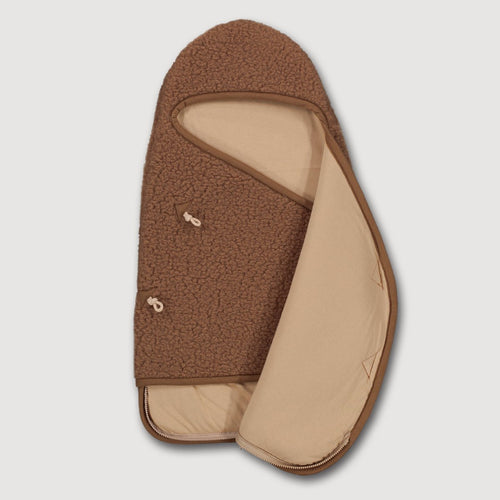 Babycocon van Schapenwol voor Kinderwagen en Wieg – Karamel