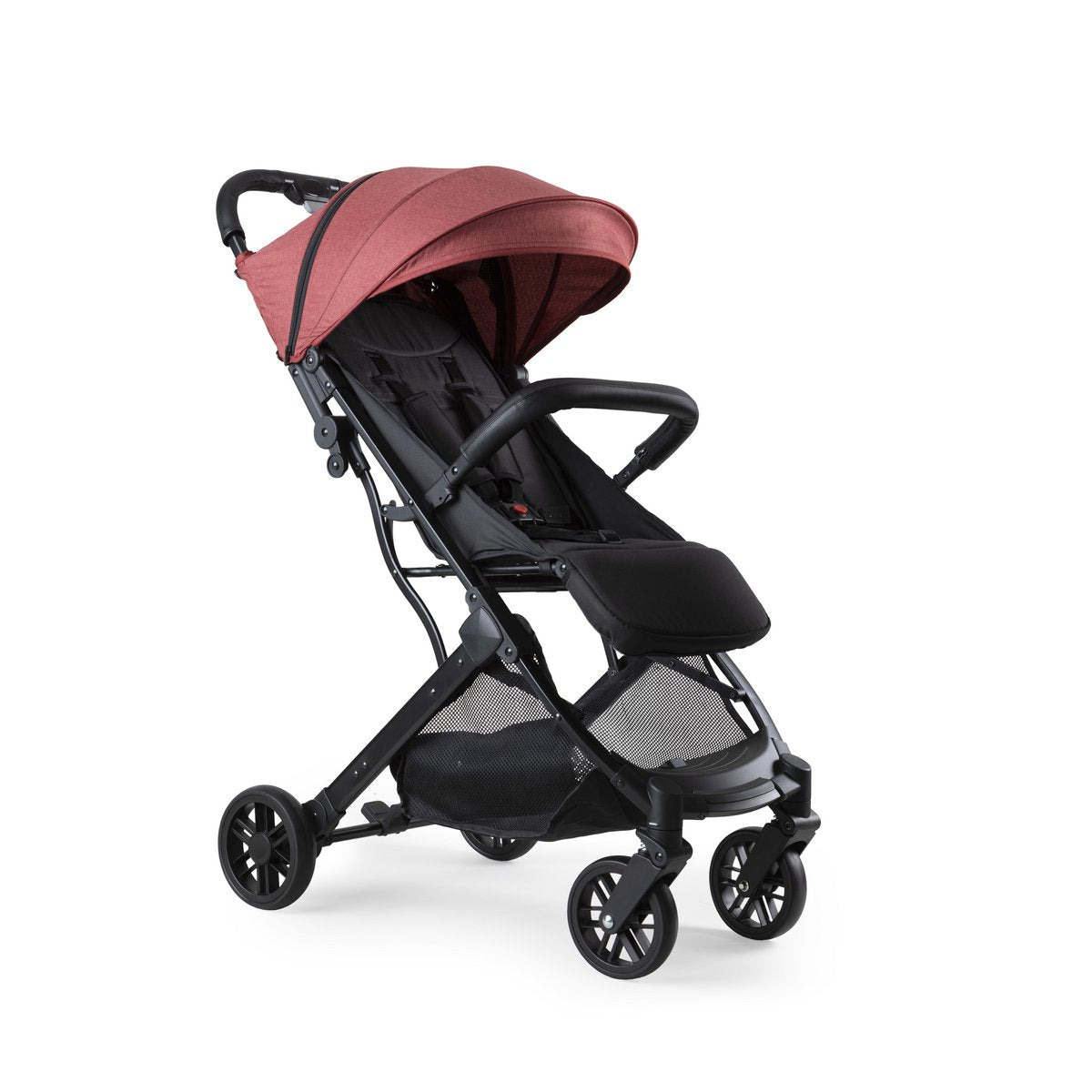 Rode Minimum Space Plus wandelwagen met kap