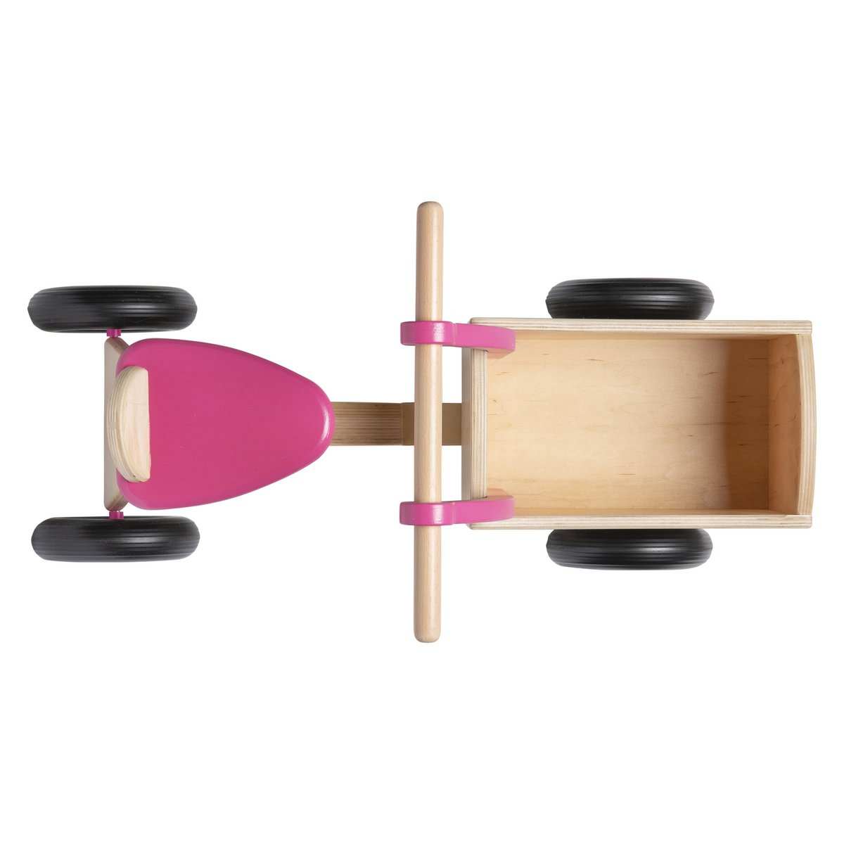 Houten loopbakfiets vanaf 1 jaar - Roze
