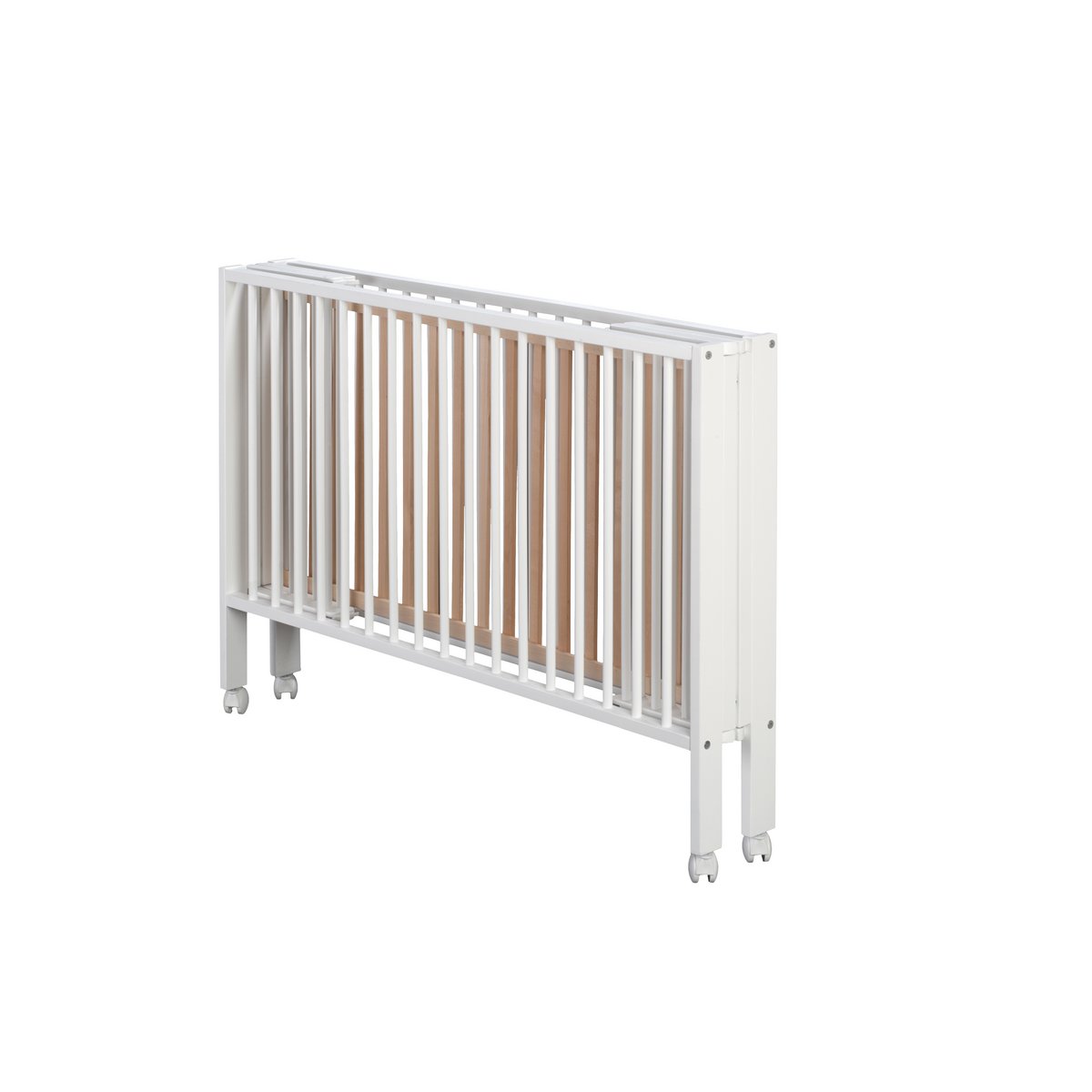 tiSsi JORI opvouwbaar kinderbed 120x60 cm - Beukenwit