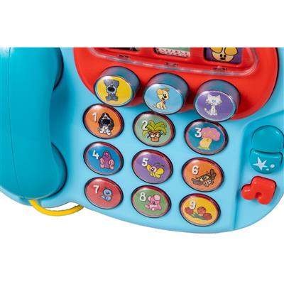 Speeltelefoon met knopjes en geluid