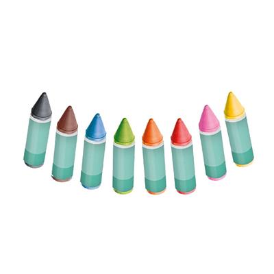 Badkrijtjes in verschillende kleuren