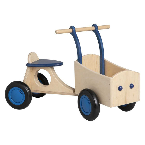 Houten loopbakfiets vanaf 1 jaar - Blauw