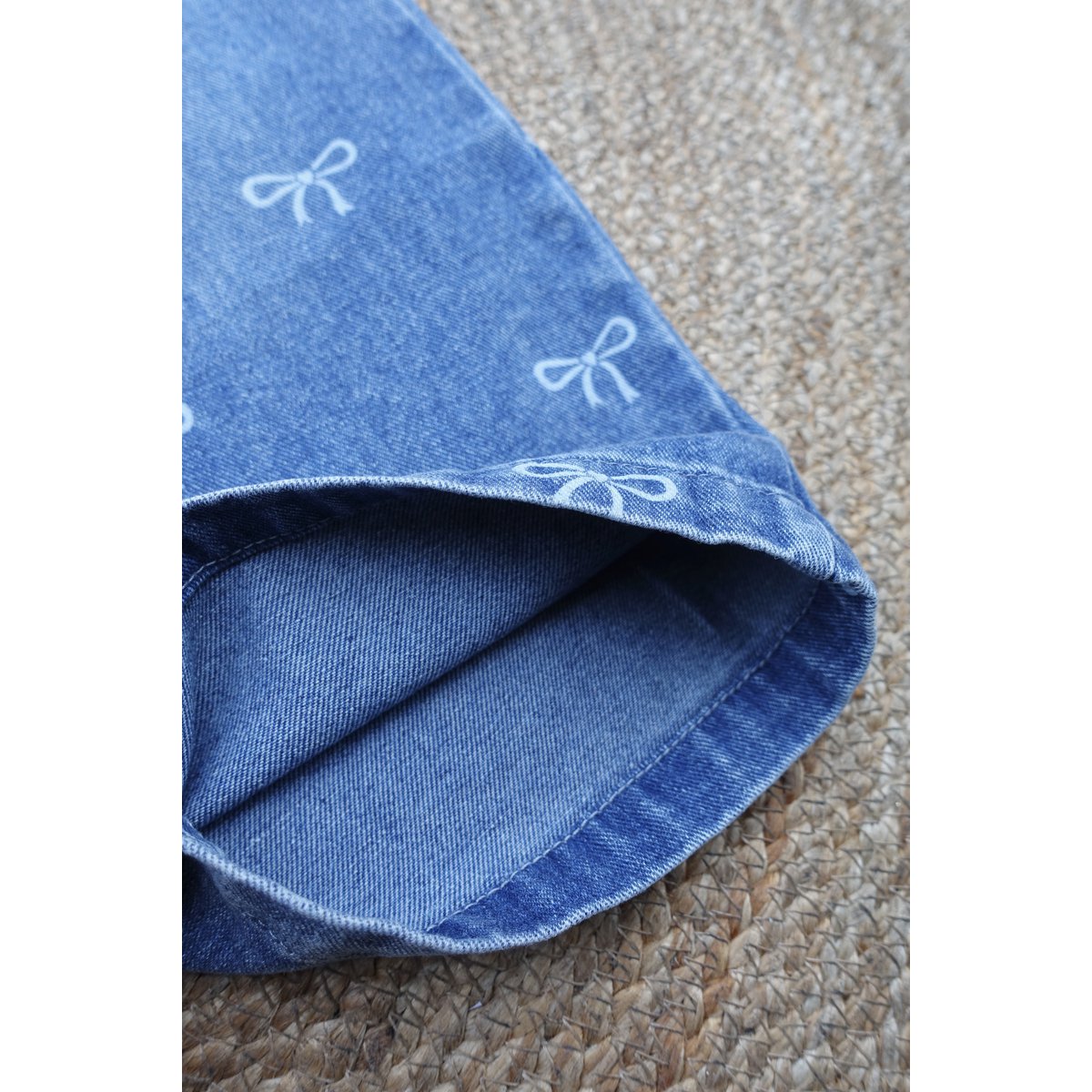 Rae Kinderjeans met Lintprint – Rechte Pijp