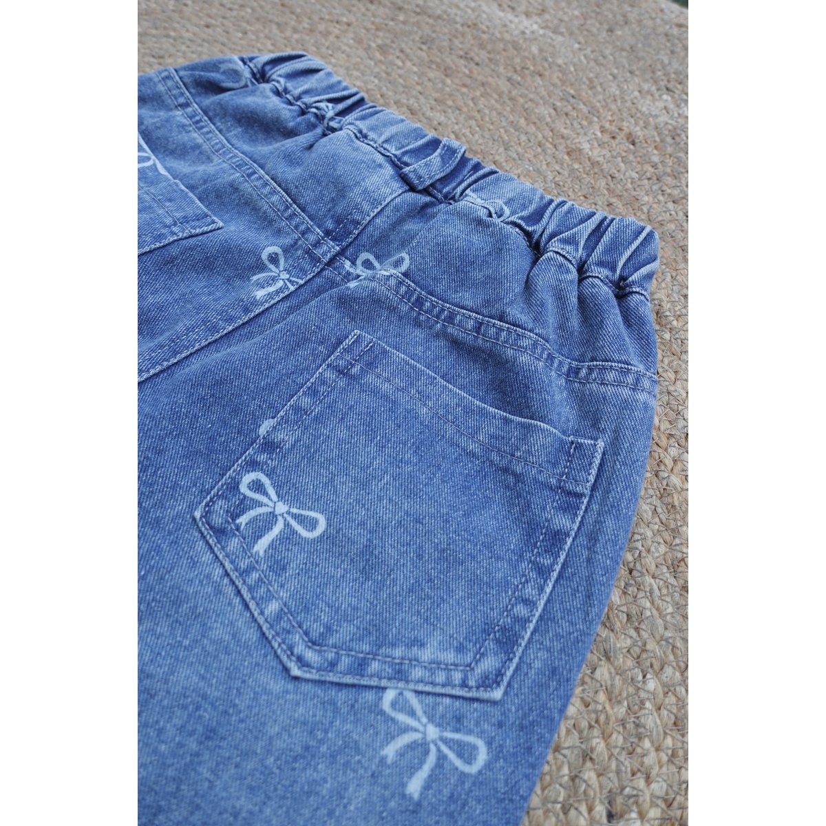 Rae Kinderjeans met Lintprint – Rechte Pijp