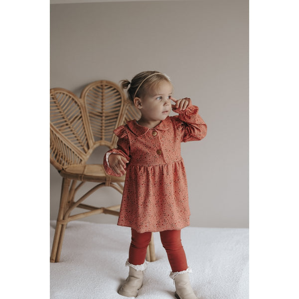 Blouse Ruffle Rusty Flower