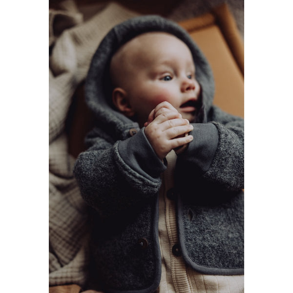 Wollen jack met capuchon - Storm