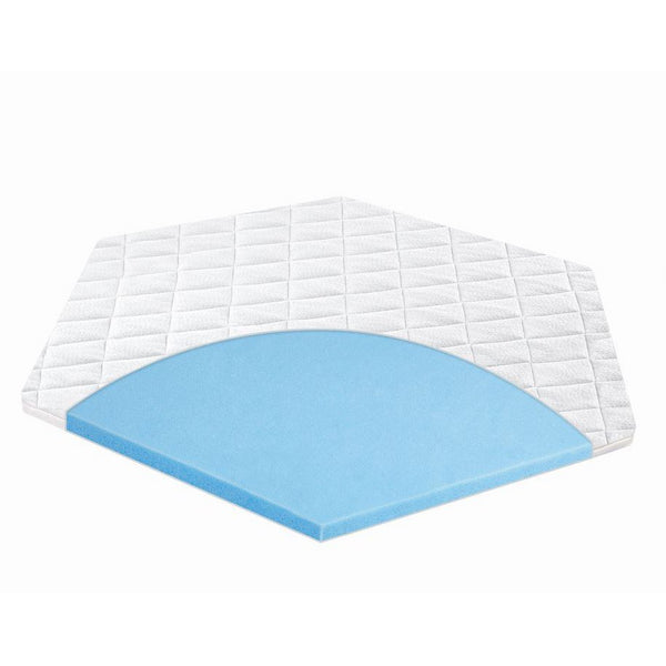 tiSsi zeshoekig boxmatras 93 × 133 cm | 5 cm