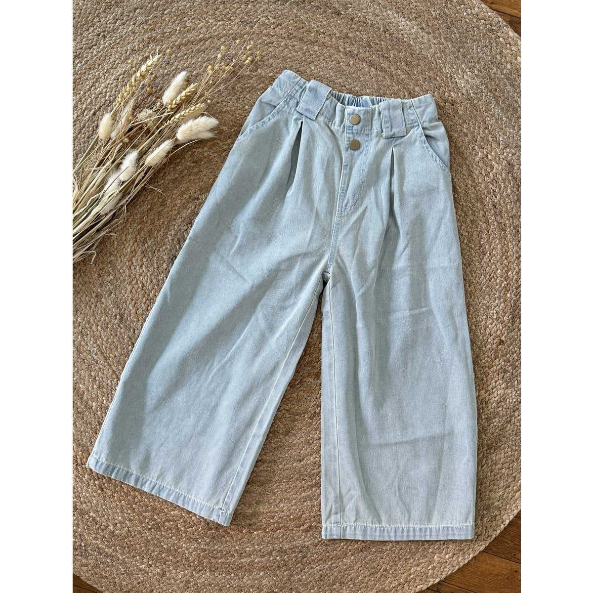 Oliver Wijde Kinderjeans – Lichtblauw Denim