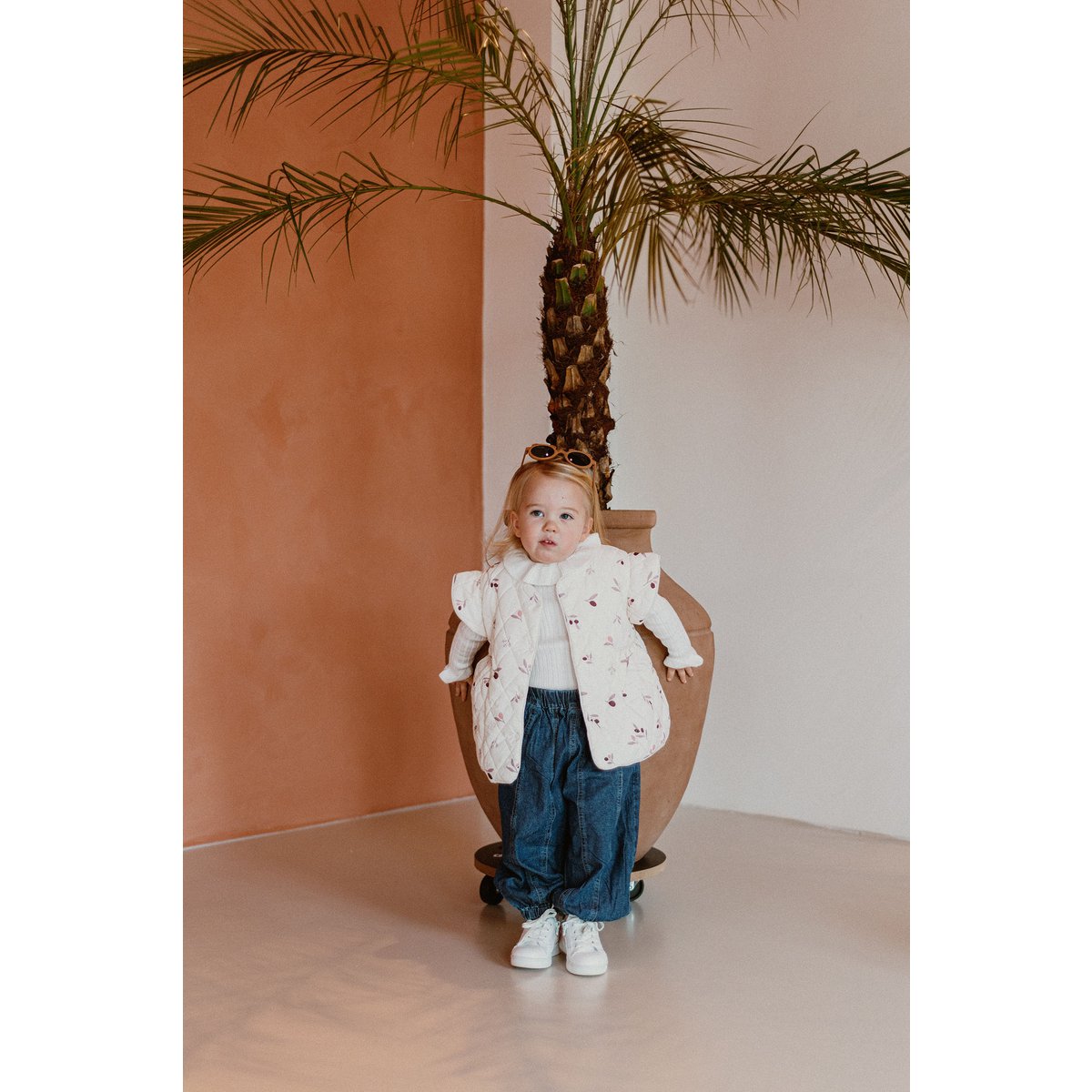 Coco Kindertrui met Ruches van Katoen