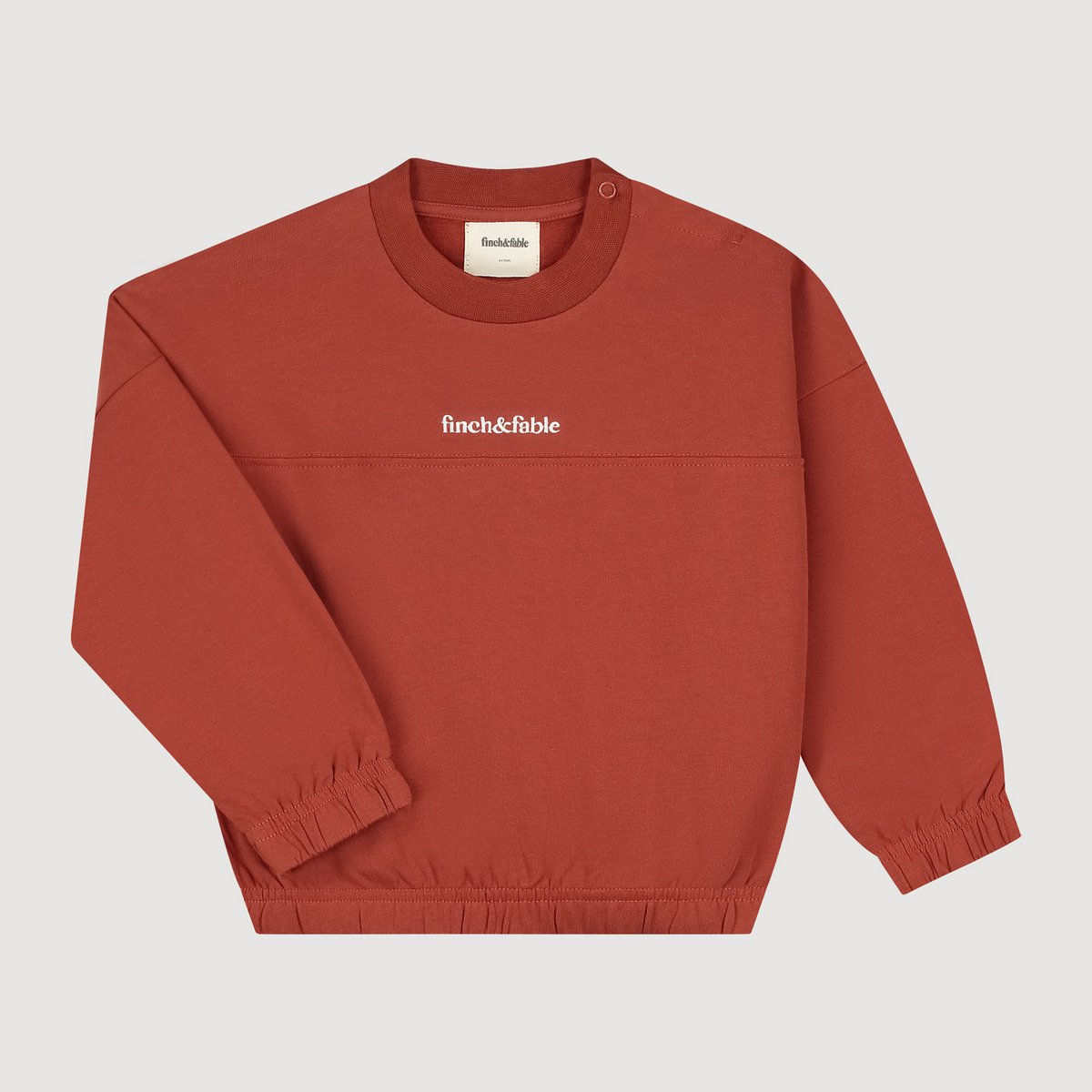 Kindersweater van Biologisch Katoen Fleece – Maple
