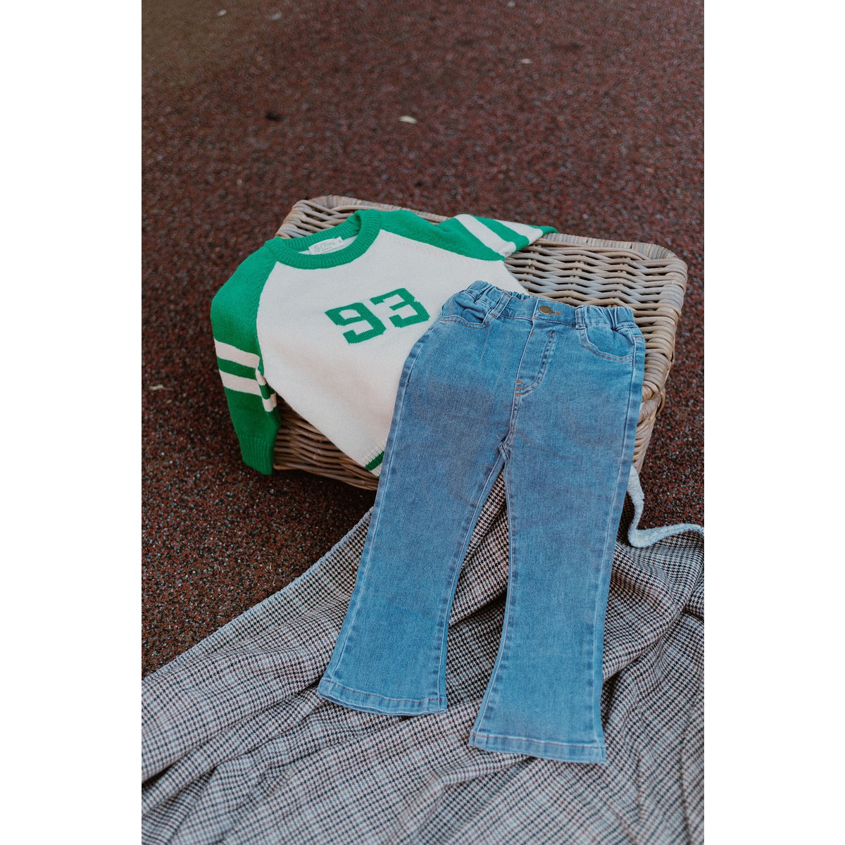 Camilla Flared Kinderjeans – Vintage Denim