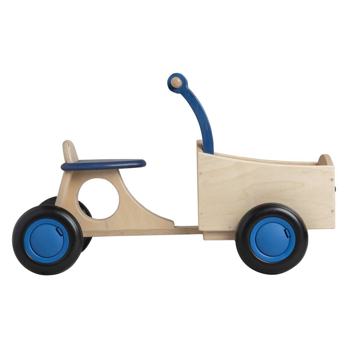 Houten loopbakfiets vanaf 1 jaar - Blauw