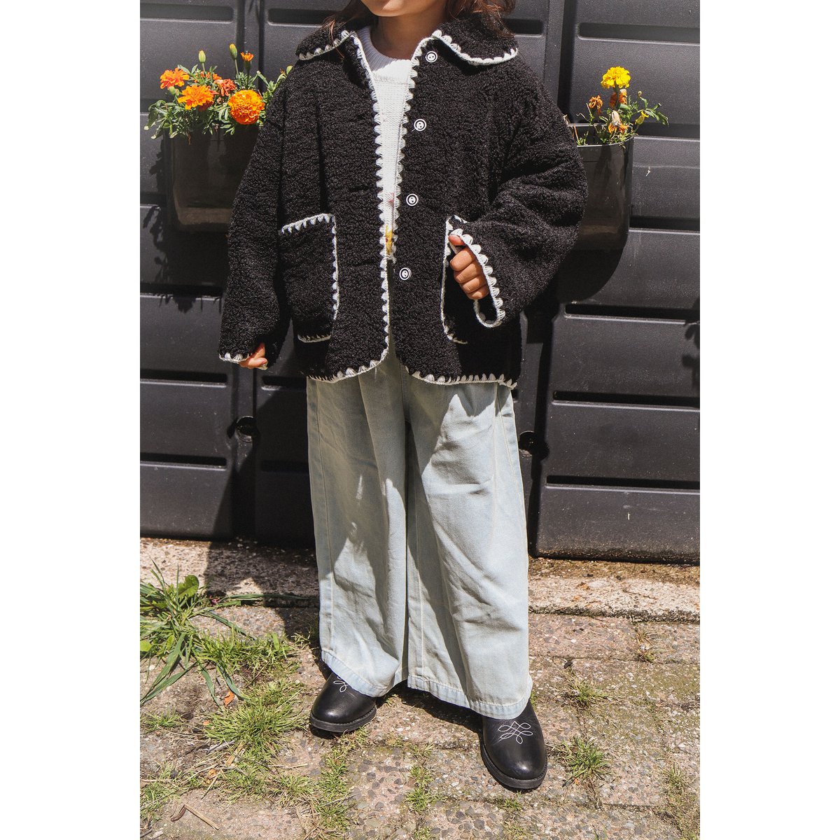 Oliver Wijde Kinderjeans – Lichtblauw Denim
