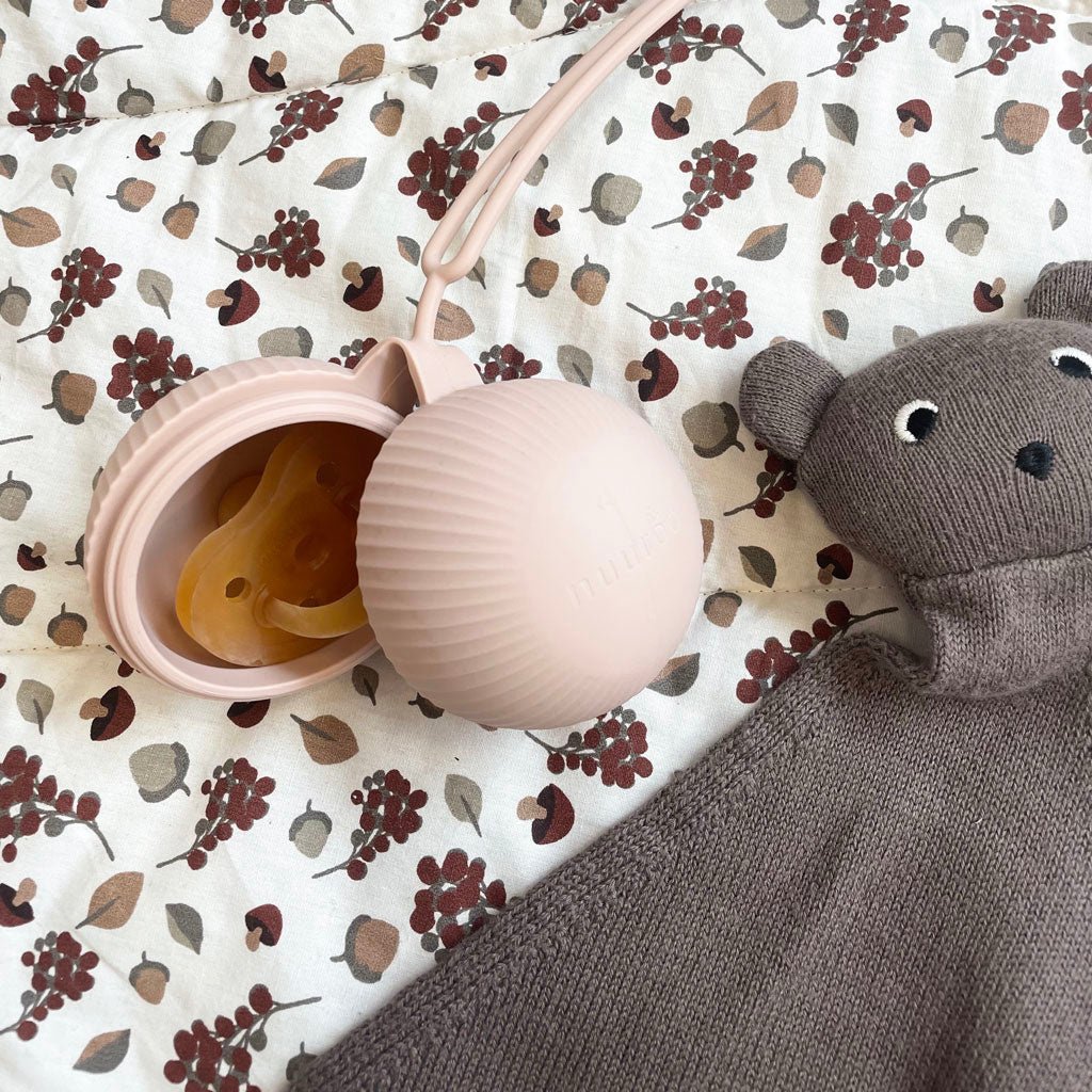 Camille spenendoosje voor fopspenen – Rose Dust