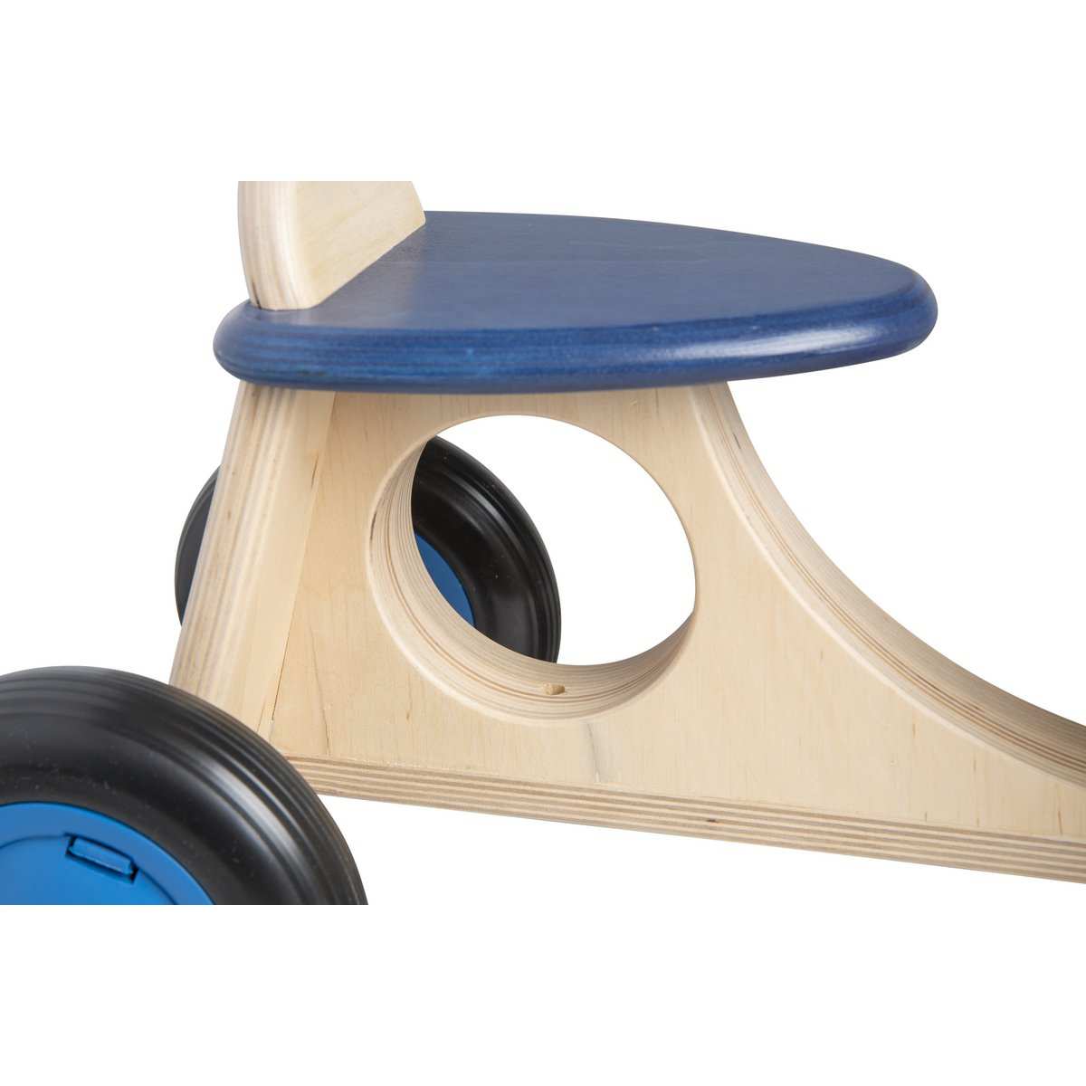 Houten loopbakfiets vanaf 1 jaar - Blauw