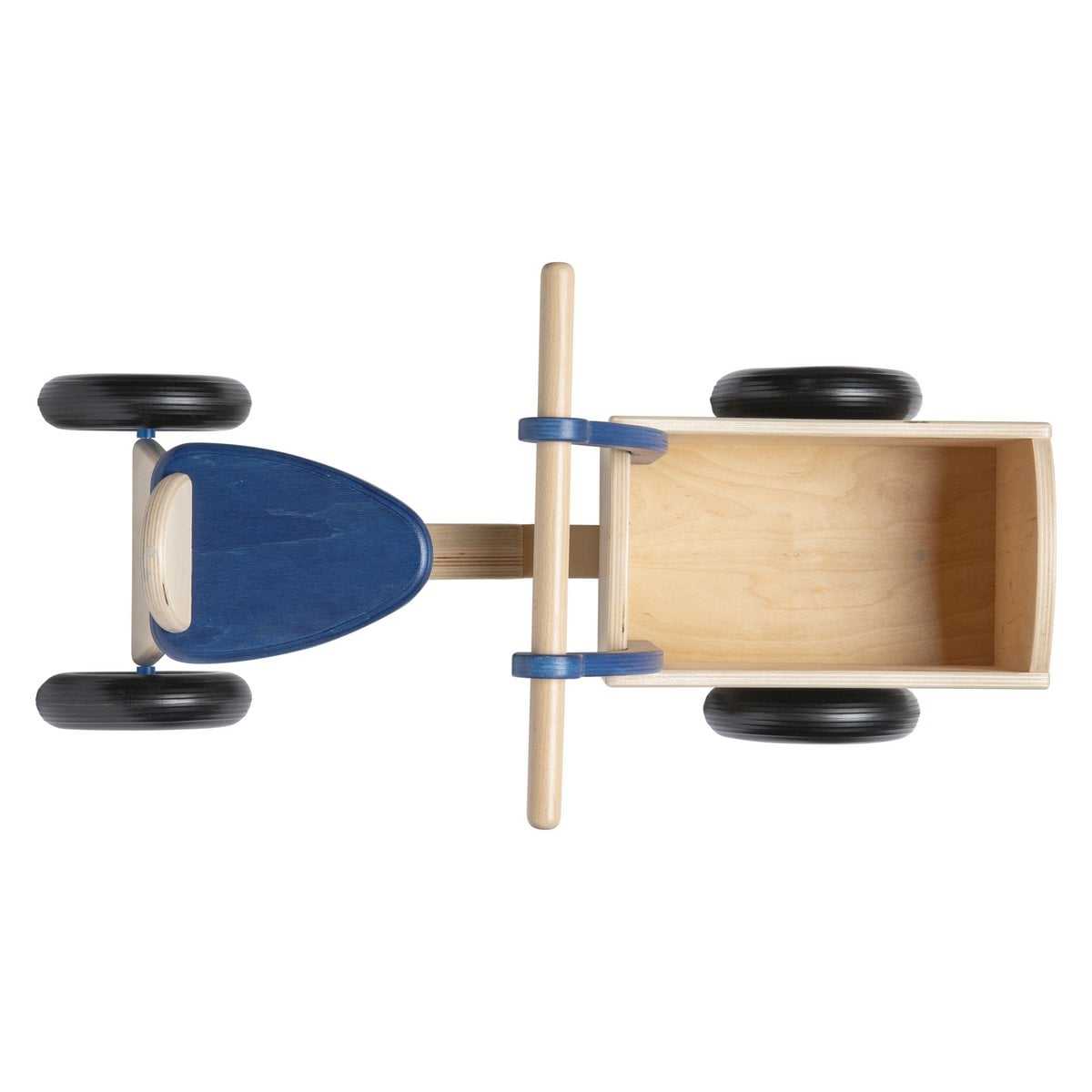 Houten loopbakfiets vanaf 1 jaar - Blauw
