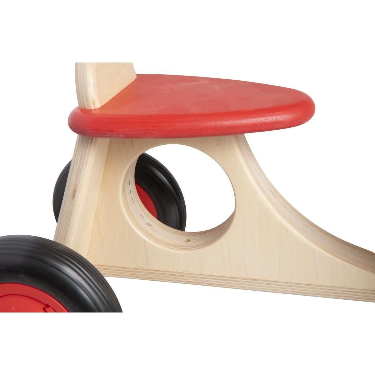 Houten loopbakfiets vanaf 1 jaar - Rood