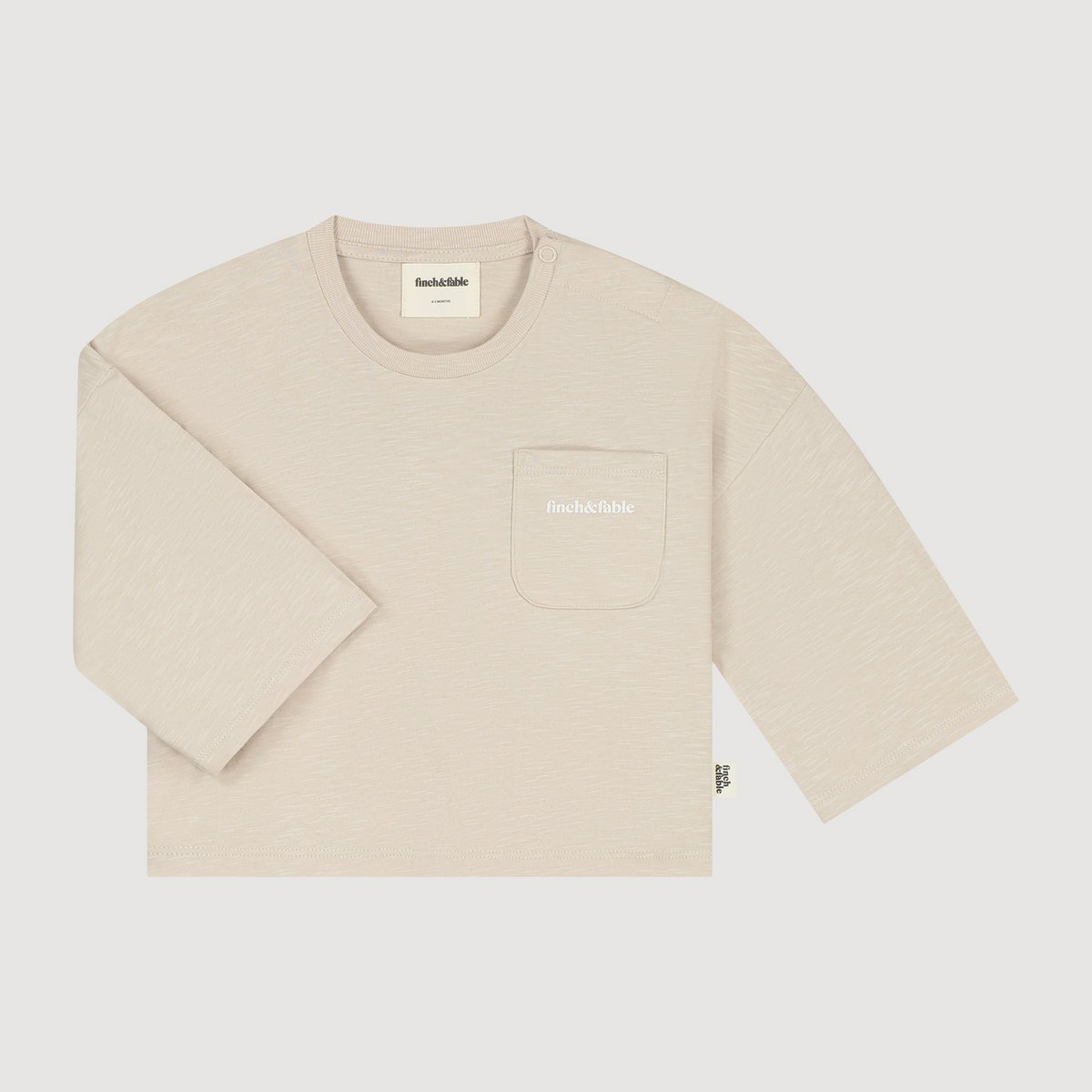 Slub Longsleeve van Biologisch Katoen – Taro