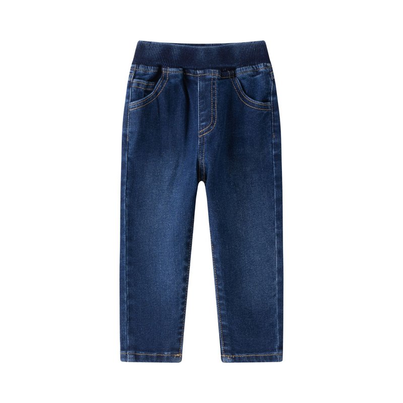 Lange Denim Babyjeans voor Jongens – Medium Wash