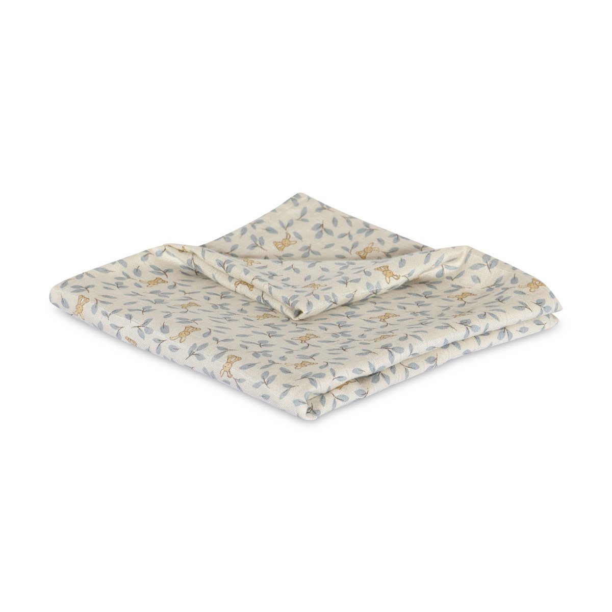 Nuuroo bamboe mousseline inbakerdoek Bunny Leaf | 110 cm