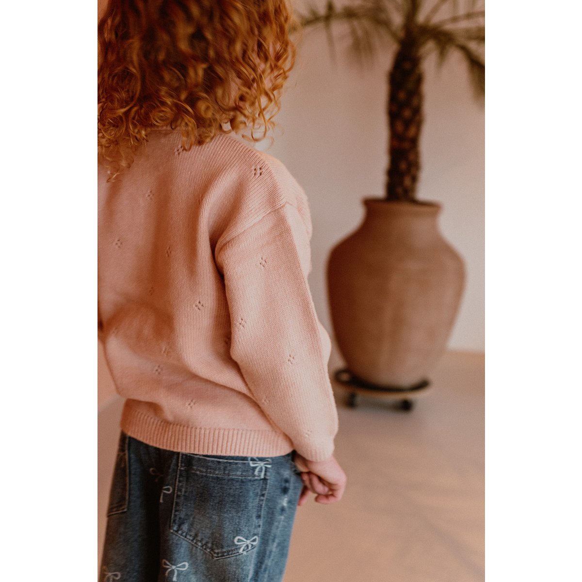 Rae Kinderjeans met Lintprint – Rechte Pijp