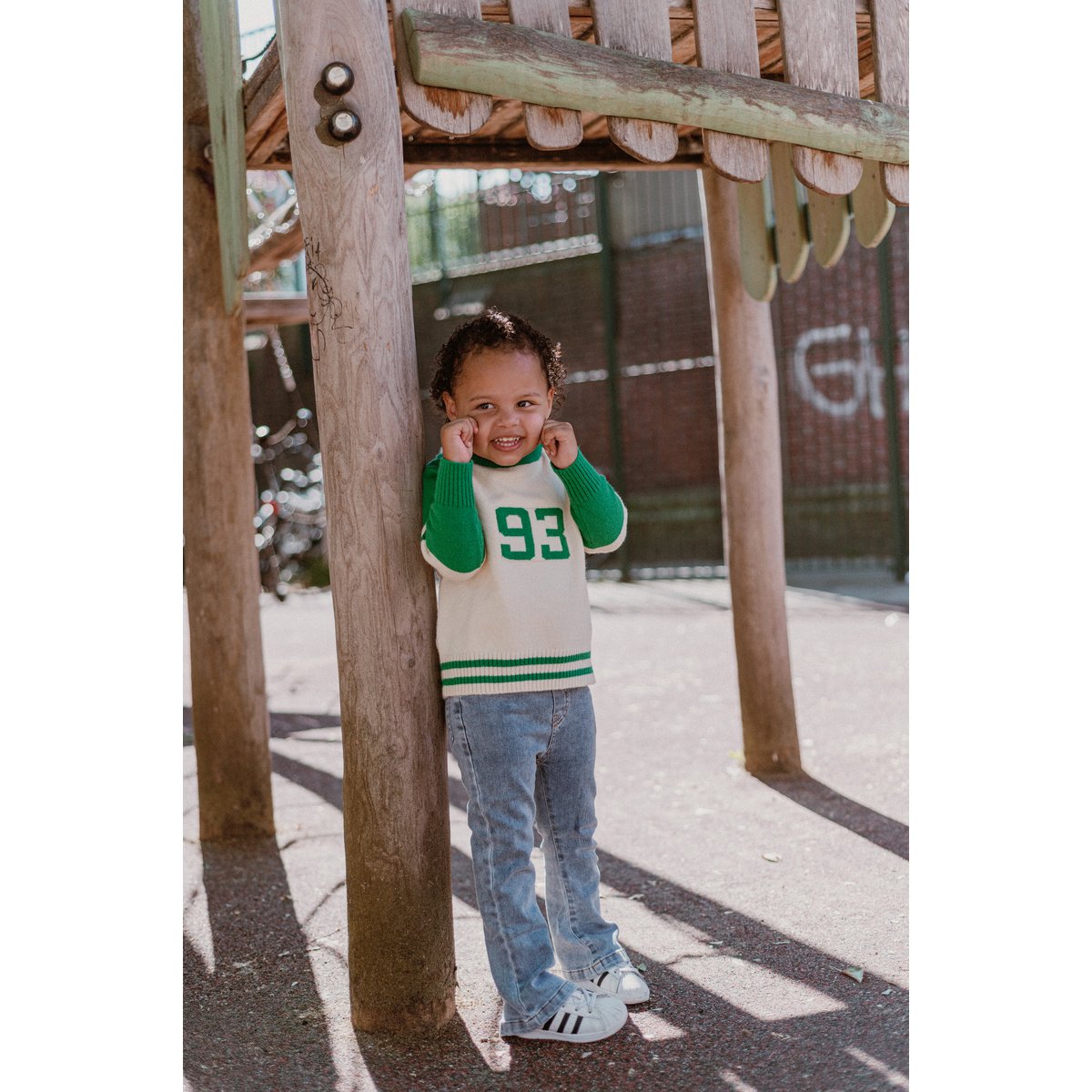 Camilla Flared Kinderjeans – Vintage Denim