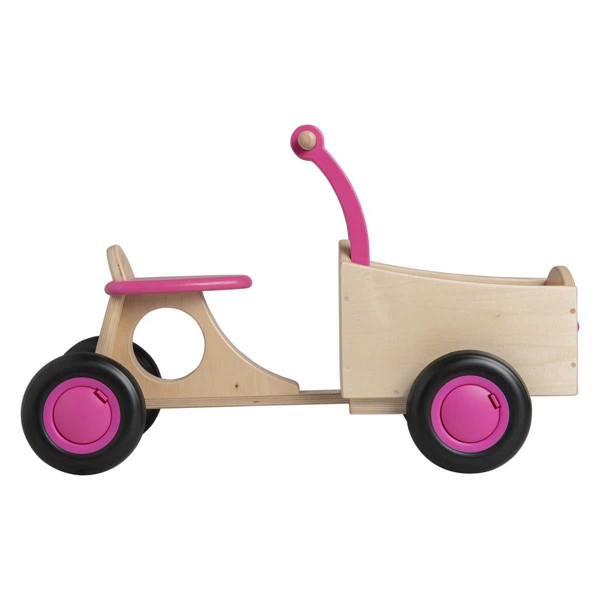 Houten loopbakfiets vanaf 1 jaar - Roze