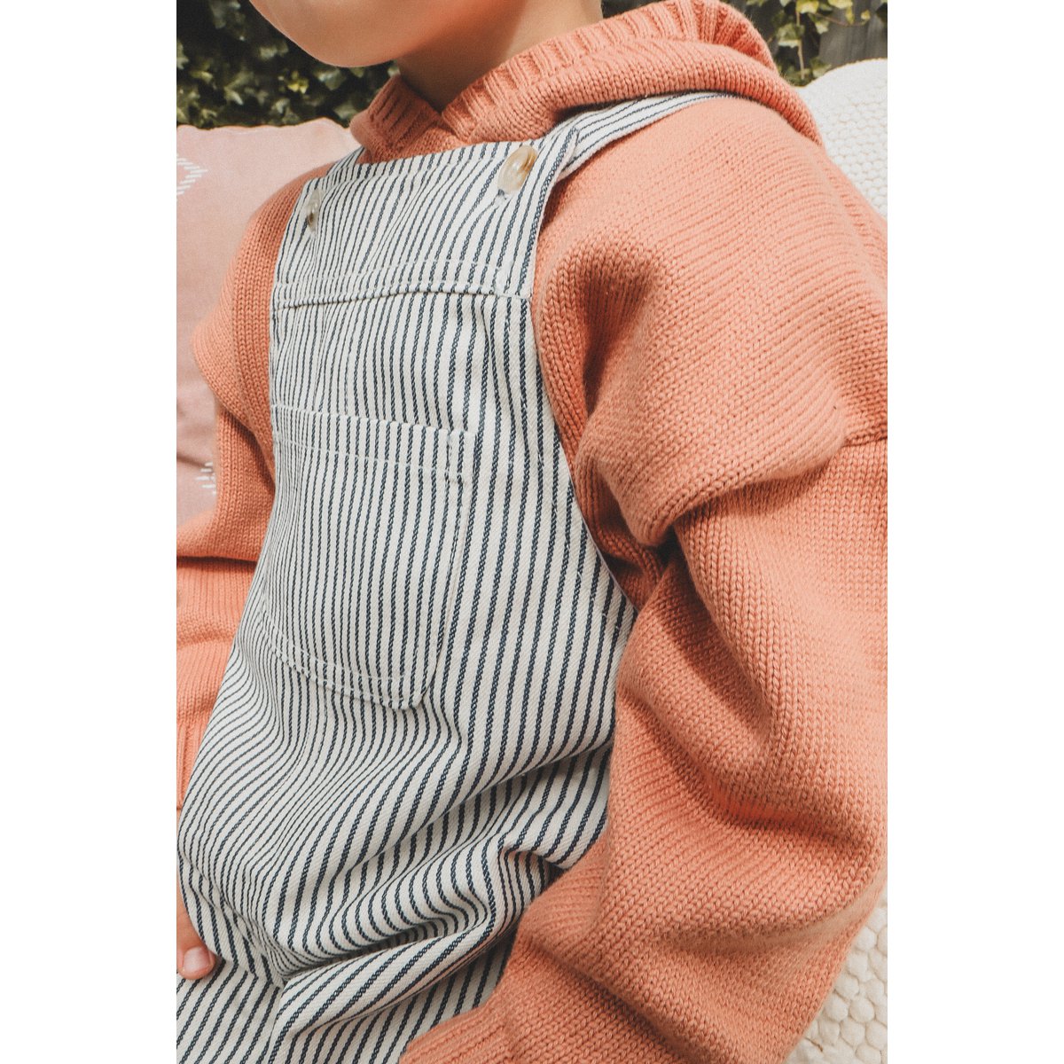 Alfie Gebreide Unisex Kinderhoodie van Katoen