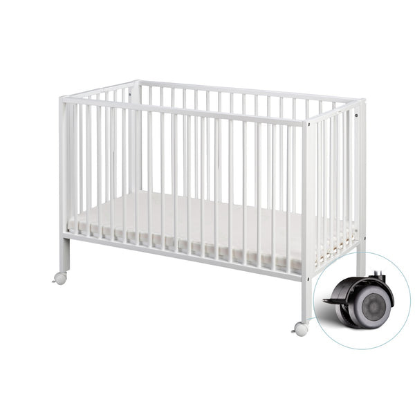 tiSsi JORI opvouwbaar kinderbed 120x60 cm - Beukenwit