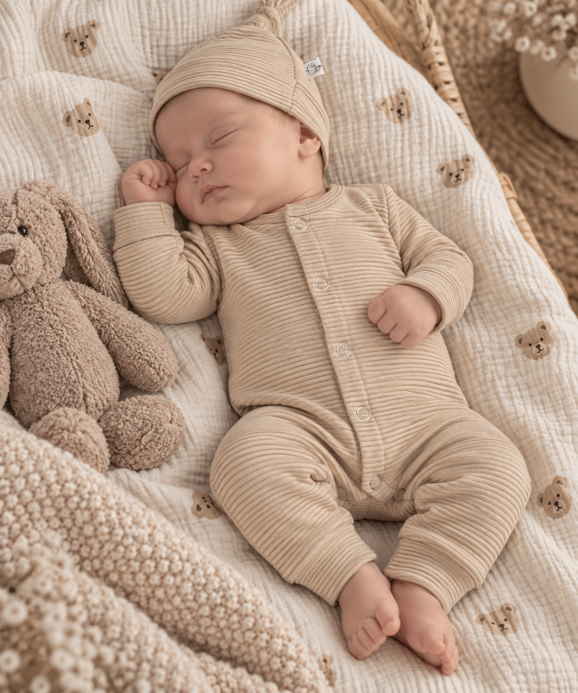 Boxpakje Rib Sand | Feathers®