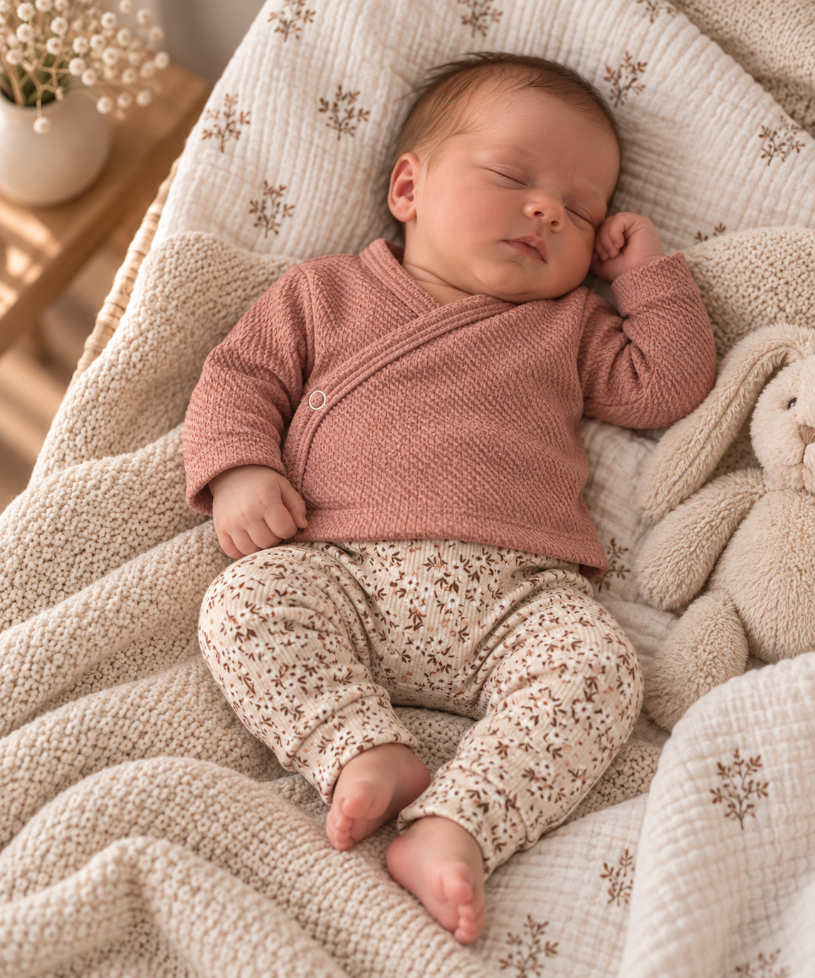 Newborn Broekje - Flowerbomb