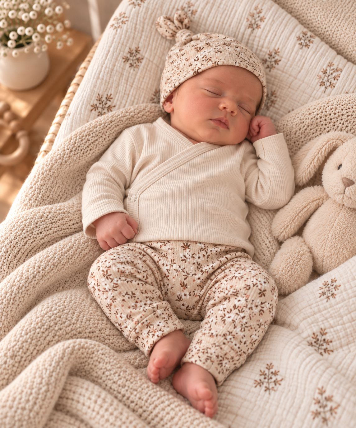 Newborn Broekje - Flowerbomb