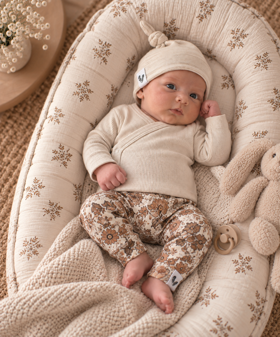 Broekje - English Garden Brown