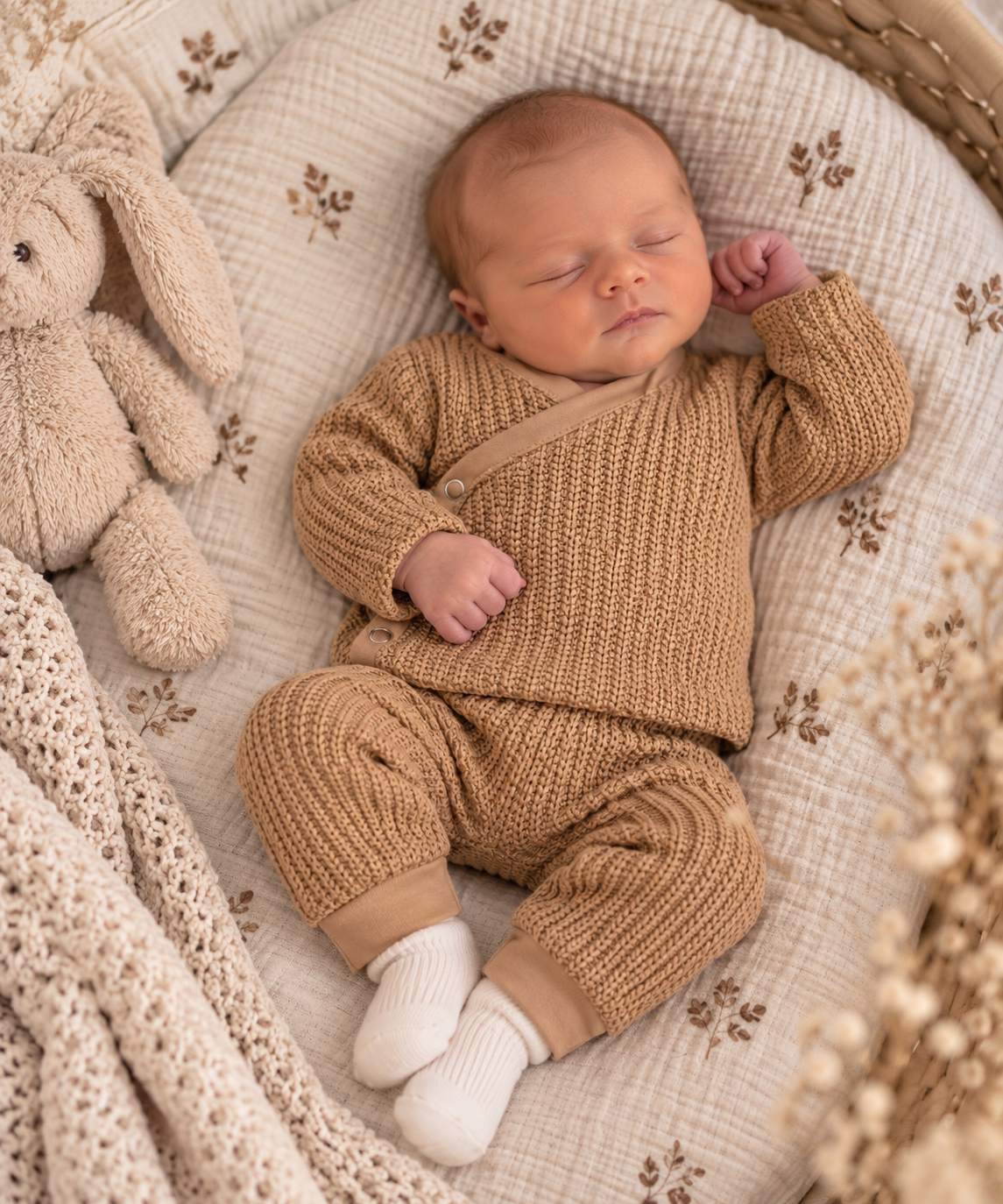 Overslagshirtje Big Knit Cacao
