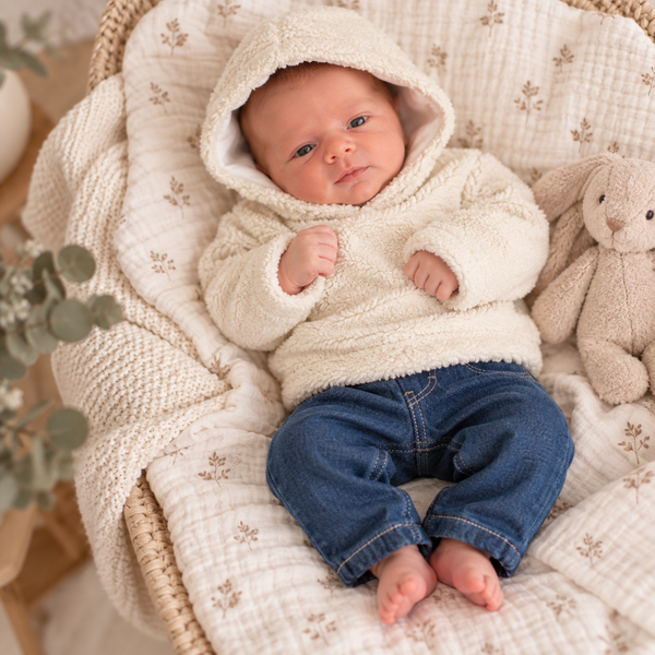Hoodie Teddy Natural