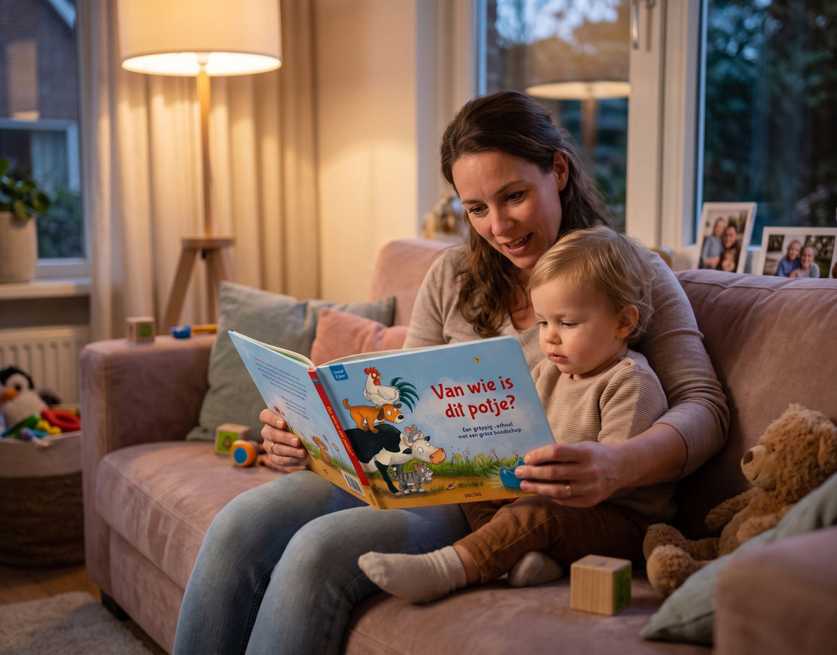 Kinderboekje Van wie is dit potje over zindelijkheid
