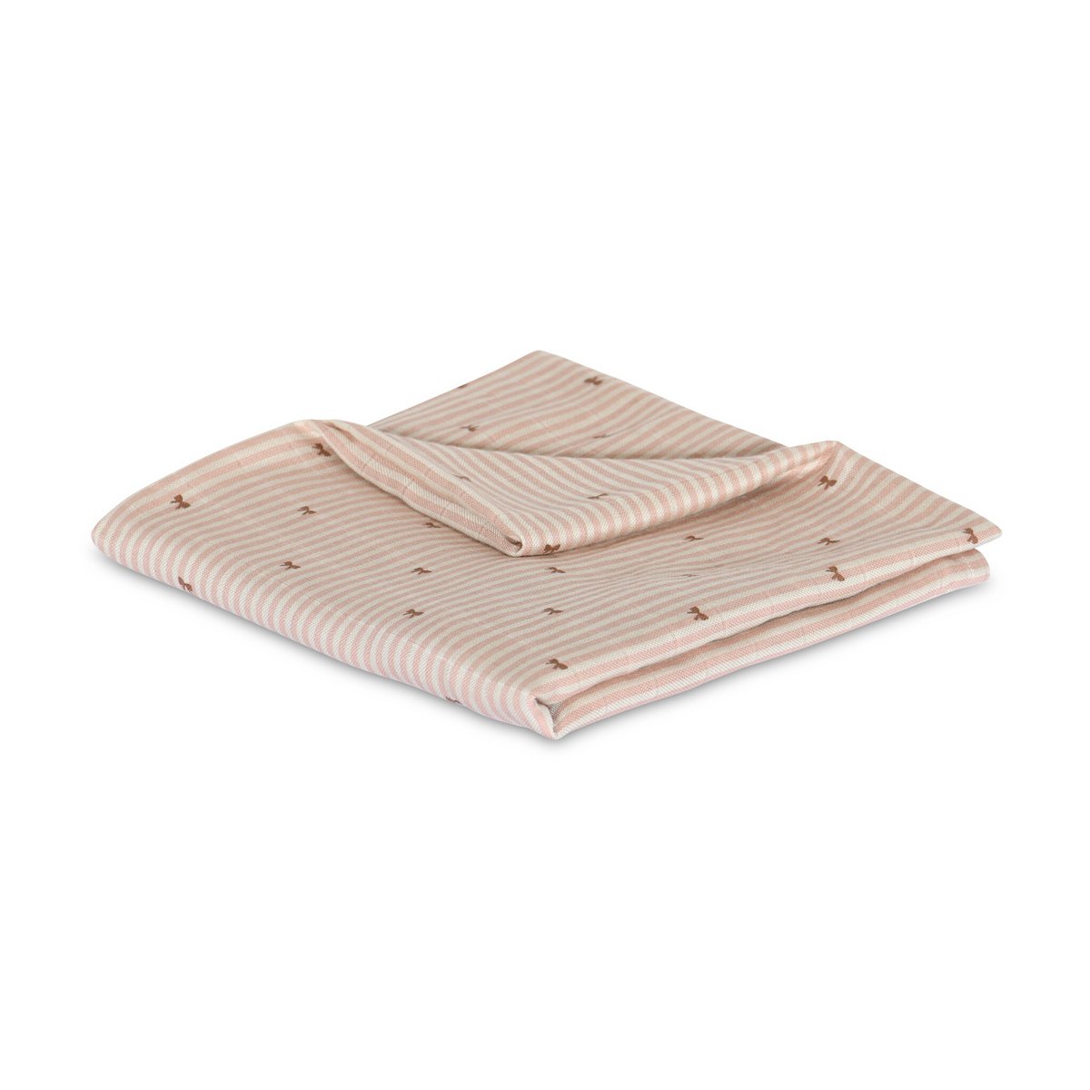 Nuuroo bamboe mousseline inbakerdoek Stripe Bow | 110 cm