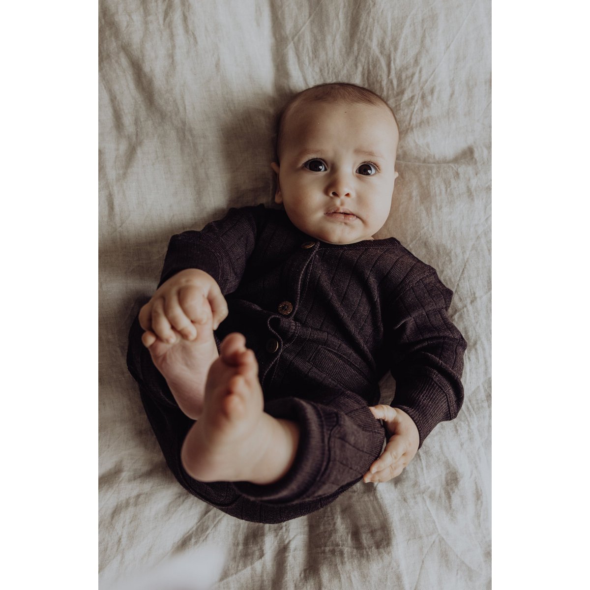 Playsuit Wollen Ribstof Storm