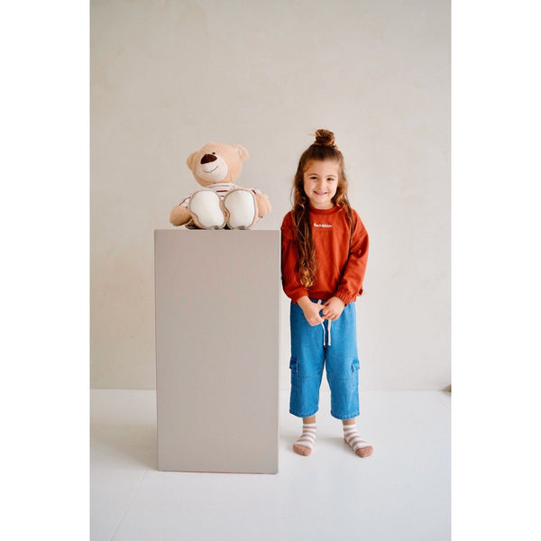Kindersweater van Biologisch Katoen Fleece – Maple
