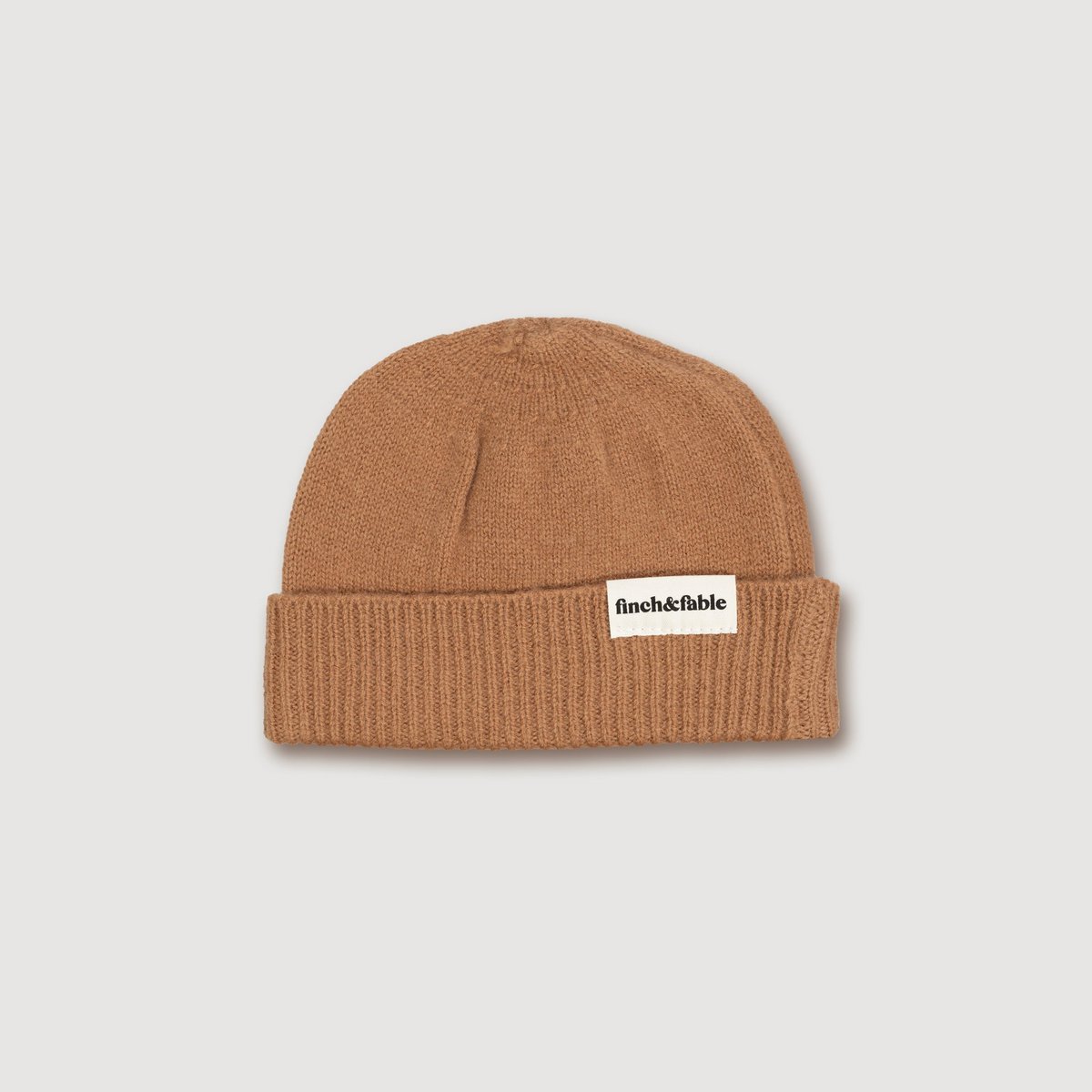 Finch & Fable merinowollen vissersmuts – Fawn