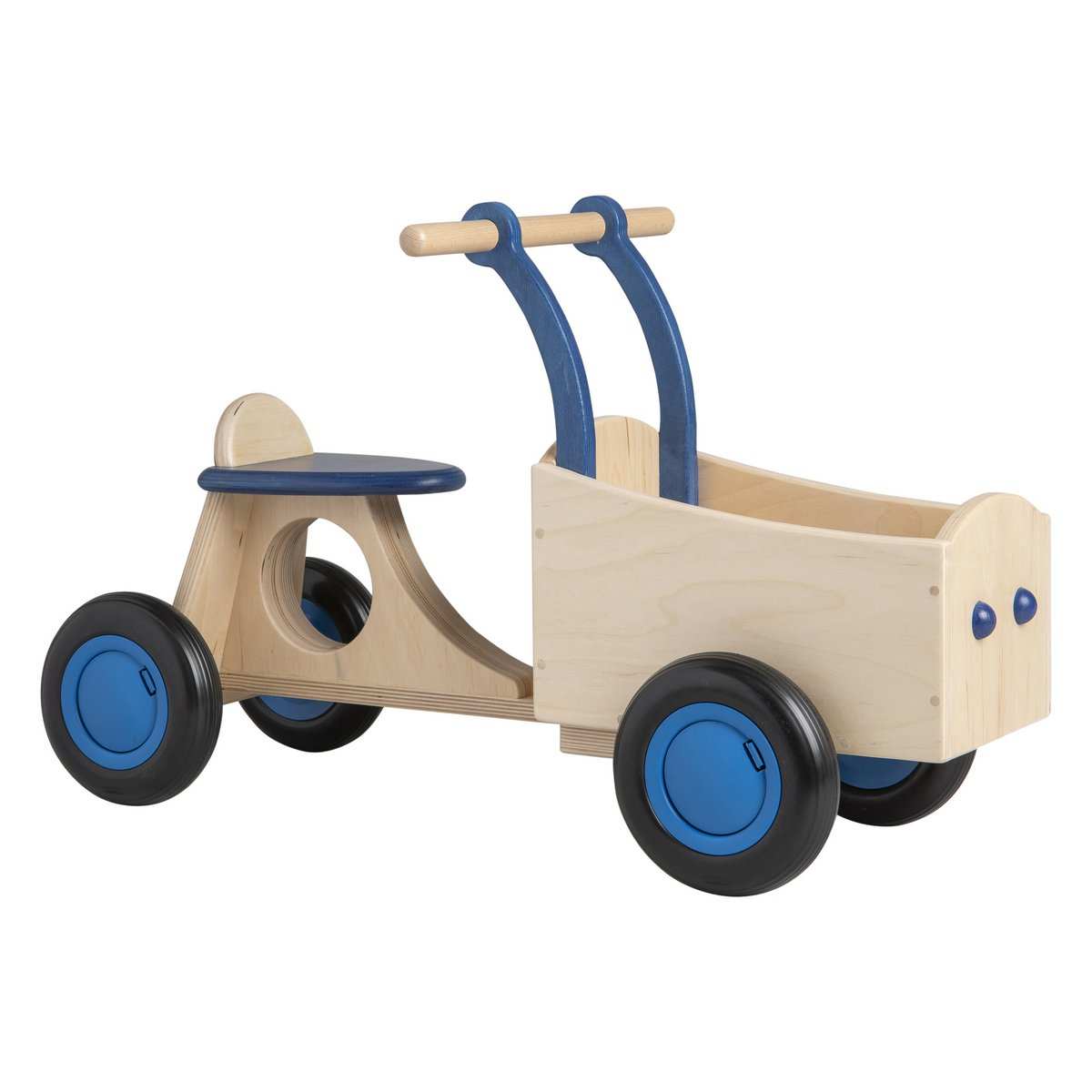 Houten loopbakfiets vanaf 1 jaar - Blauw
