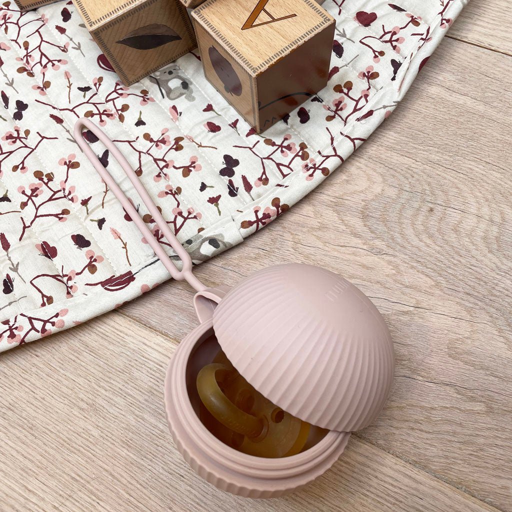 Camille spenendoosje voor fopspenen – Rose Dust