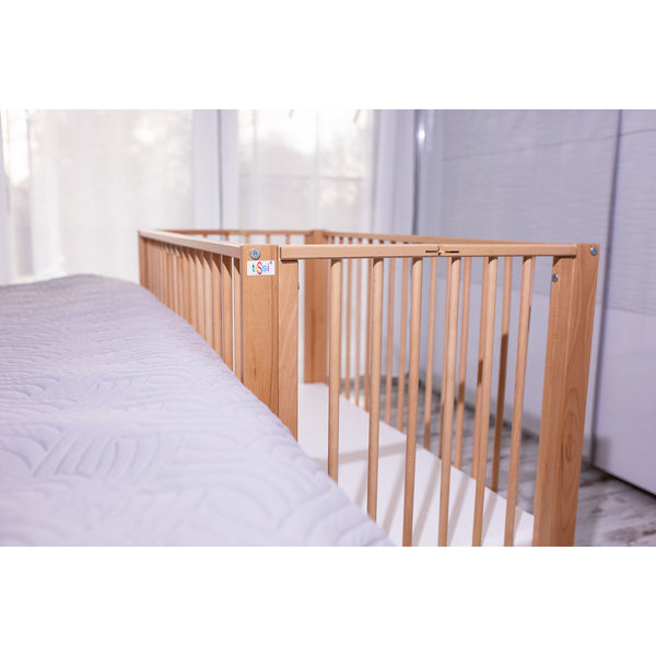 tiSsi opvouwbaar kinderbed 120x60 cm - Naturel