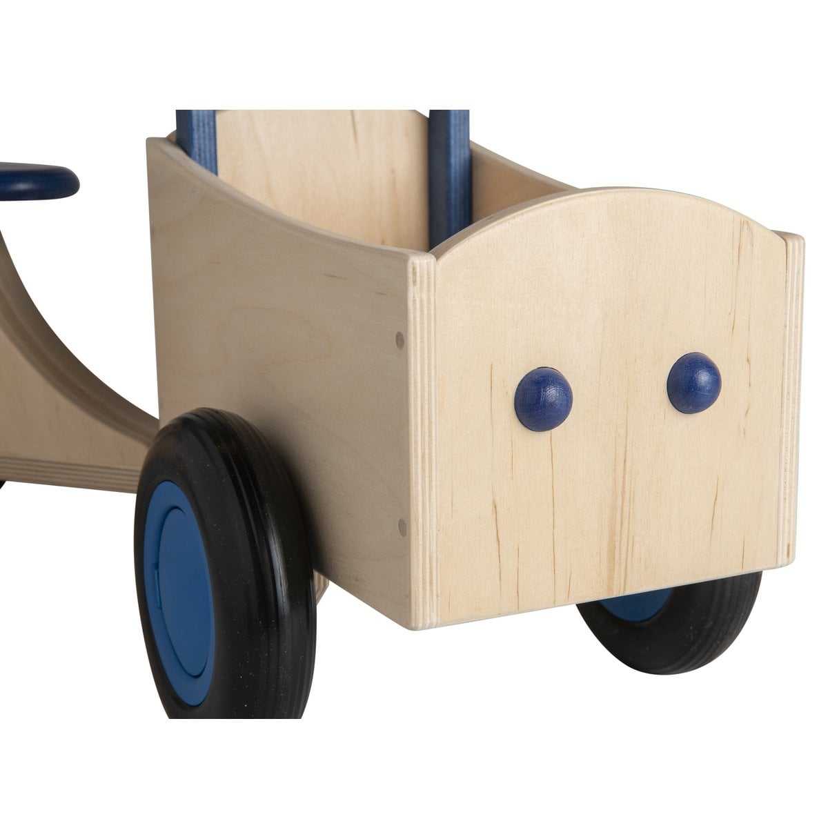 Houten loopbakfiets vanaf 1 jaar - Blauw