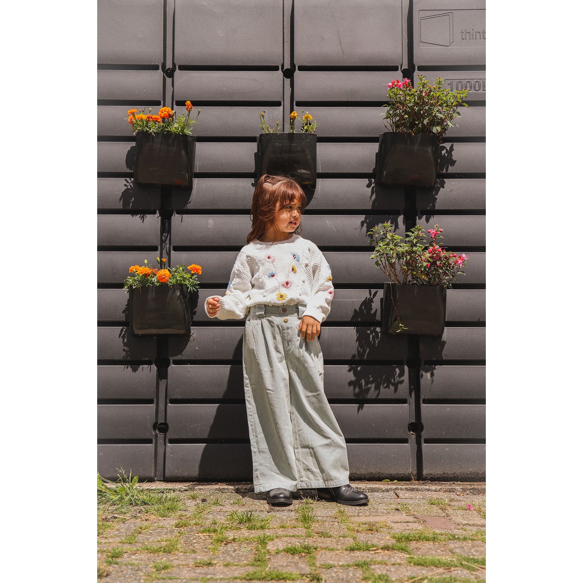 Oliver Wijde Kinderjeans – Lichtblauw Denim