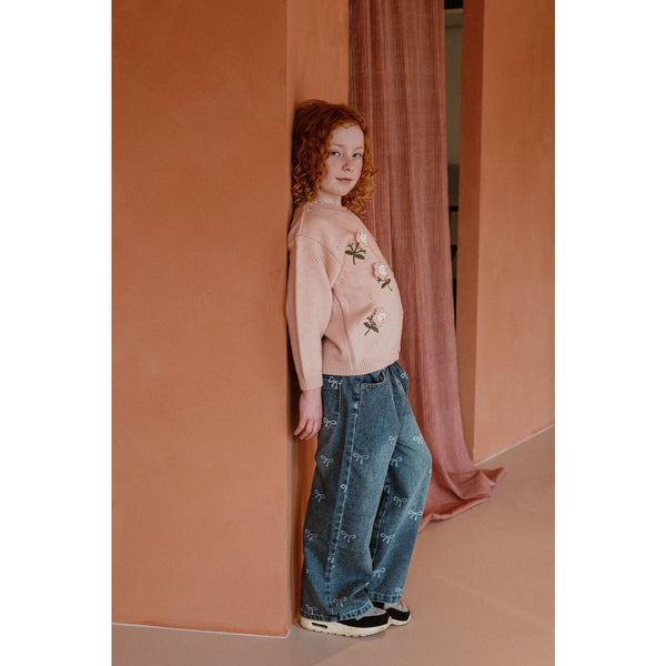 Rae Kinderjeans met Lintprint – Rechte Pijp