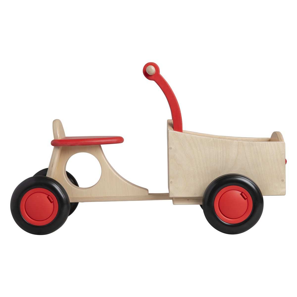 Houten loopbakfiets vanaf 1 jaar - Rood
